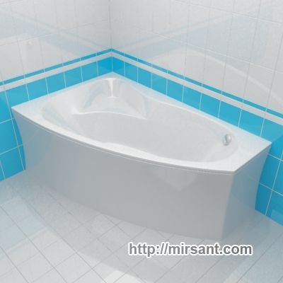 Акриловая ванна Cersanit Sicilia 160*100*46 (L,R)