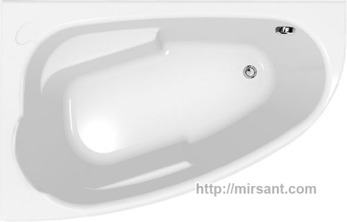 Акриловая ванна Cersanit Djoanna 150*95*42 (L,R)