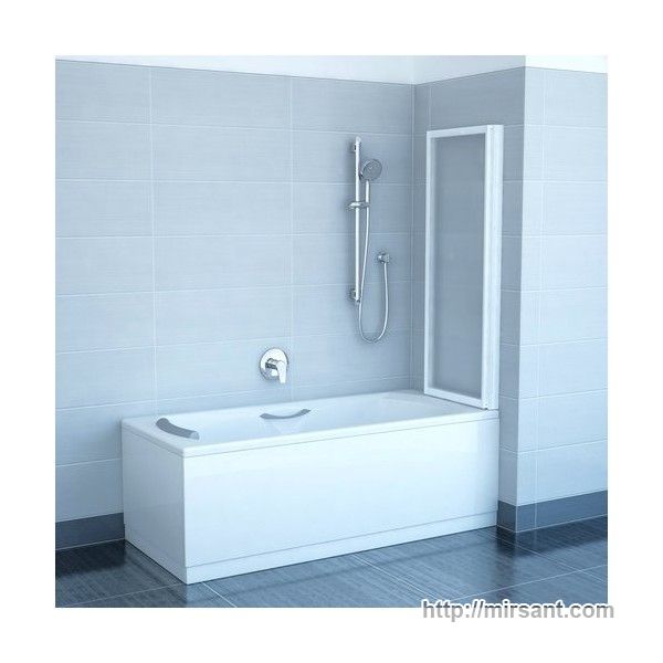 Штора для ванны Ravak VS2 105 белый/rain