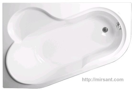 Акриловая ванна VagnerPlast Selena   147*100*43 L,R || 