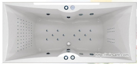 Гидро-аэромассажная  ванна Koller Pool Nano Super Intensive Comfort