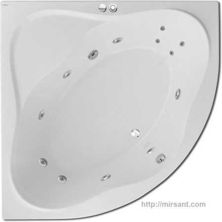 Гидромассажная акриловая ванна Ravak Rosa 95 150*95 L,R RP || 