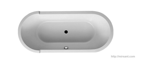 Акриловая ванна Duravit Starck 190*90 с панелью и ножками || 