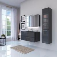 Столешница с умывальником КВАДРО искусственный камень Marsan ADELE 1100x500