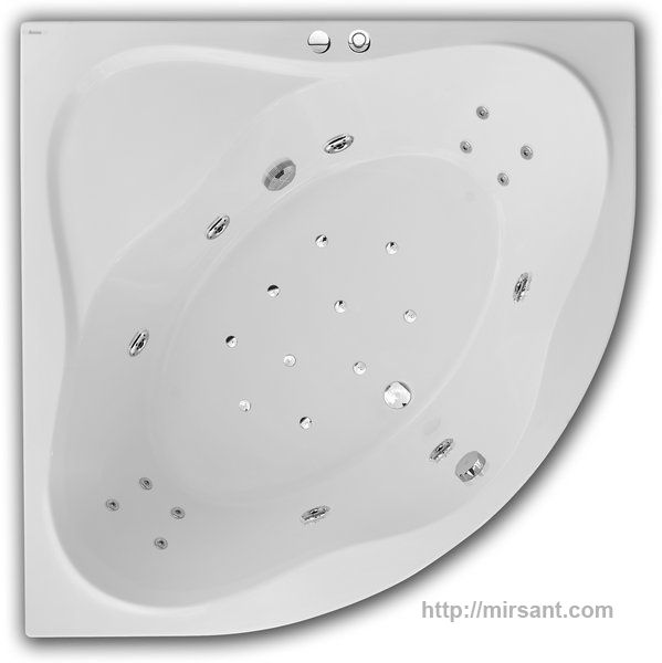 Гидромассажная акриловая ванна Ravak Rosa 95 150*95 L,R BB001