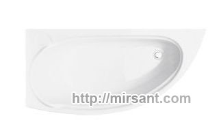 Ванна акриловая асимметричная Mini 150х70 L/R