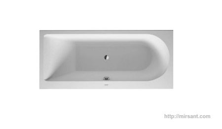 Акриловая ванна Duravit Darling New 160*70 L