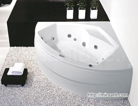 Акриловая ванна Pool Spa Diamante 150*150 c ножками