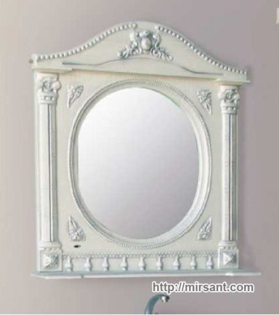 Зеркало Atoll Наполеон-85 81.5 см. argento