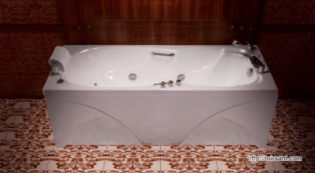 Акриловая ванна Тритон Цезарь 180*80*65