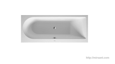 Акриловая ванна Duravit Darling New 170*70 R