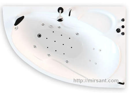 Акриловая ванна Тритон Изабель 170*100*51  (R,L) || 
