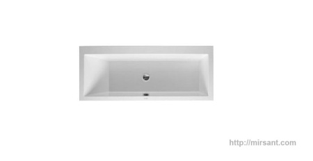 Акриловая ванна Duravit Vero 170*70 L